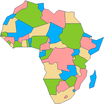 Государства Африки