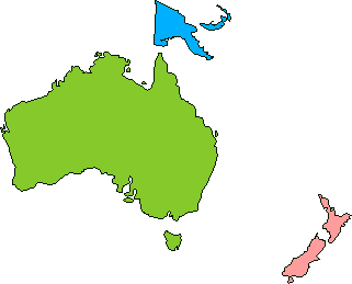 Страны Австралии и Океании