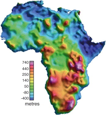 Геология и рельеф Африки