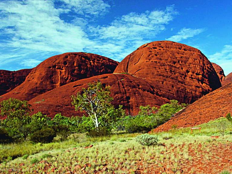 Гора-лакколит в Австралии