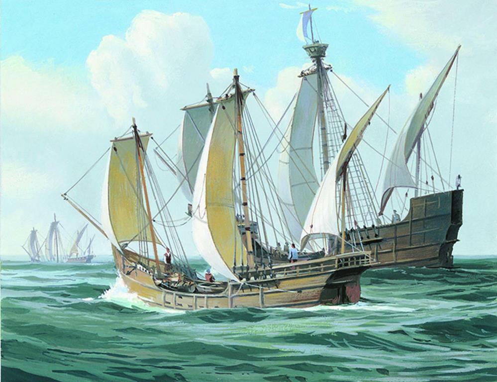 Корабли Джона Кабота в Атлантике