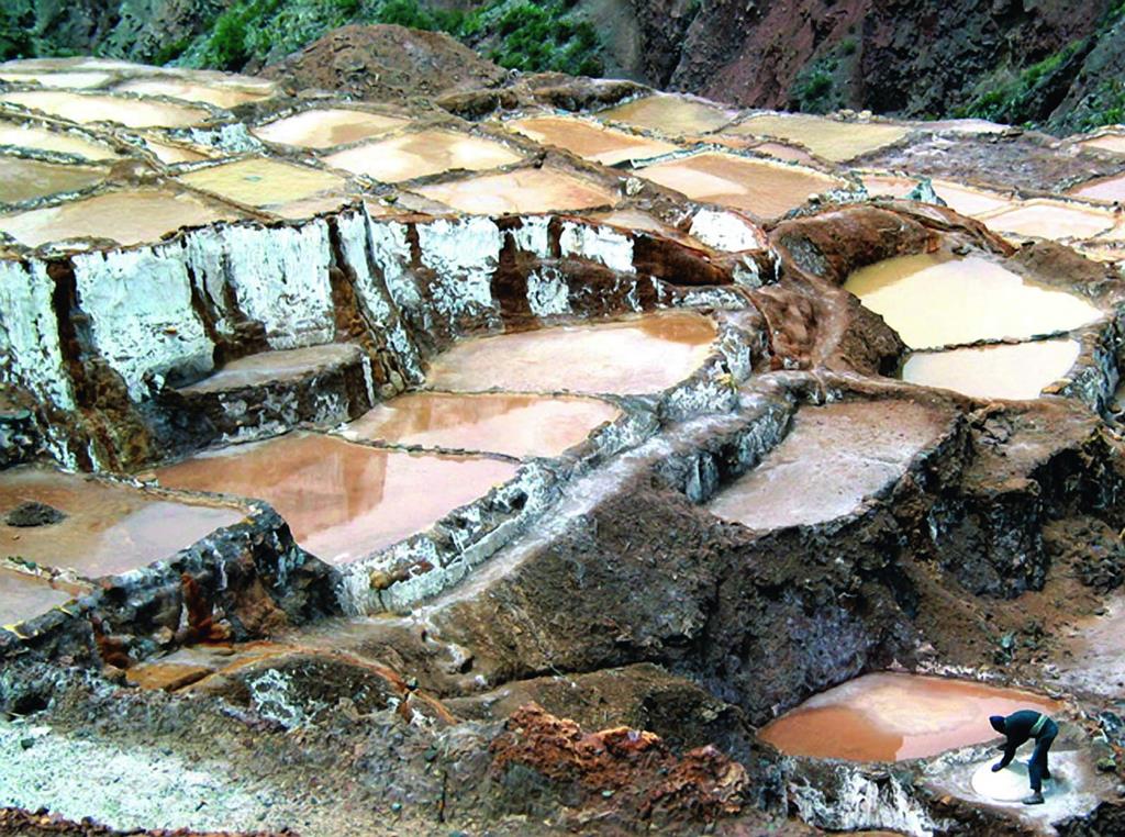 Добычу соли в этих местах начали еще инки 600 лет назад