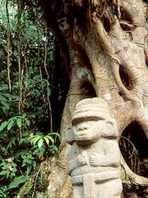 Долина статуй в Колумбии 