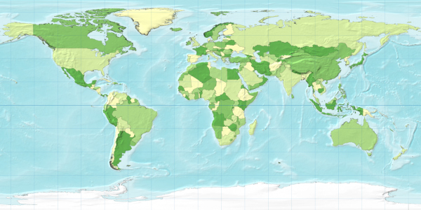 Источники географической информации - Географическая карта