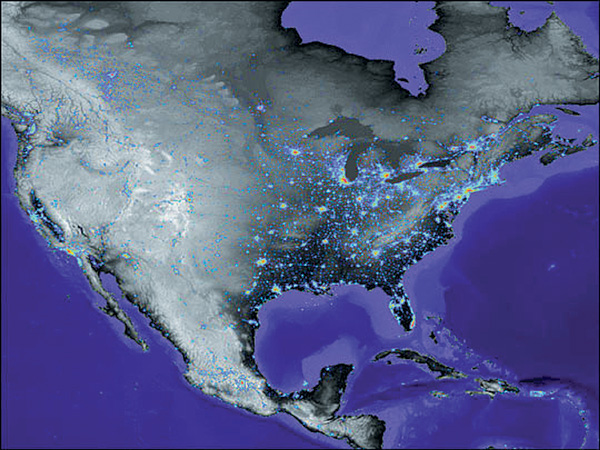Численность и размещение населения. Историко-географические этапы заселения Северной Америки