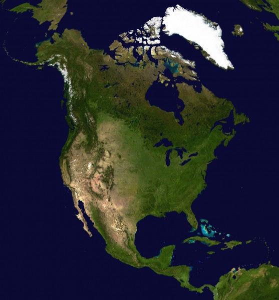 Географическая характеристика Северной Америки