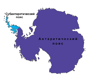 Особенности климата Антарктиды