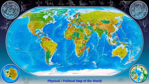Карты - модели Земли