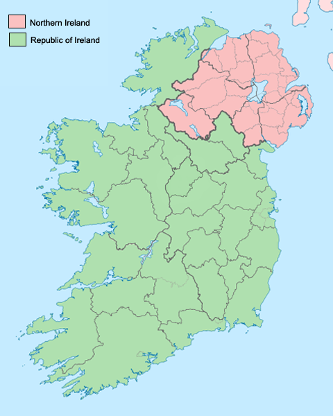 География Ирландии