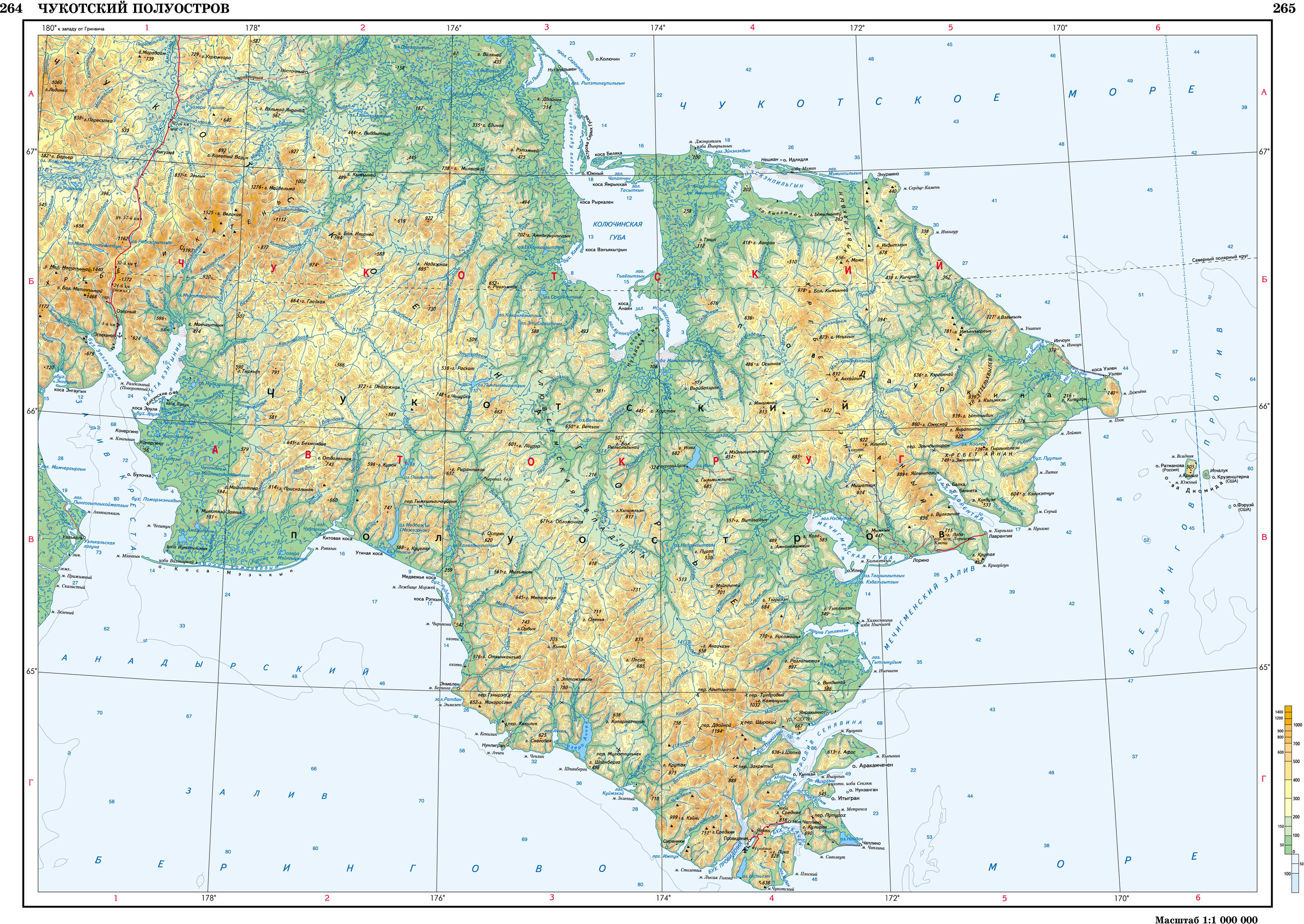 Показать карту чукотки. Полуостров Чукотка на карте. П-ов Чукотка на карте. Чукотский полуостров Анадырь. Чукотский полуостров на карте.