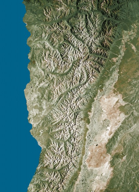 Фото из космоса Баргузинская котловина