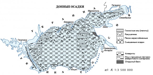 Донные осадки Азовского моря