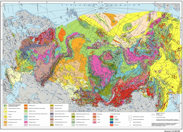 Геологическое строение России