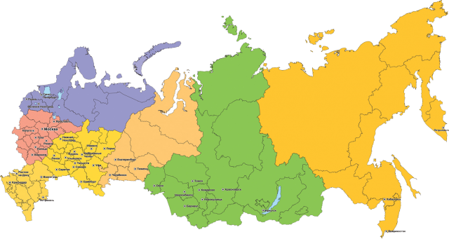 Административно-территориальное устройство современной России