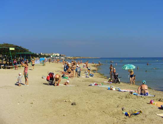 Пляж Омега в Севастополе