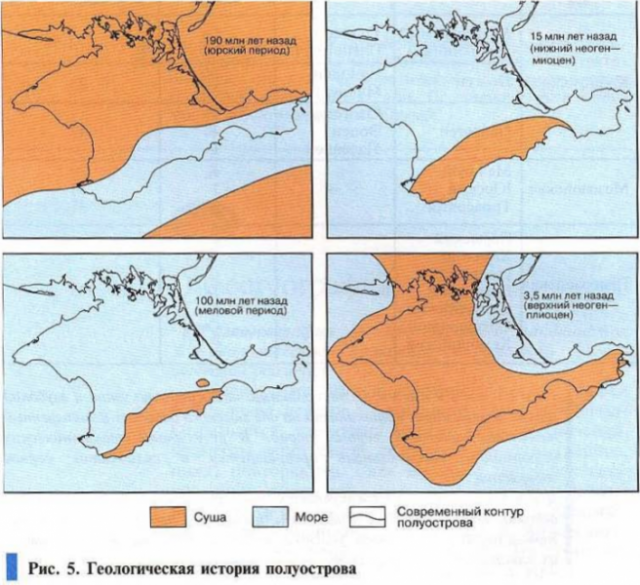 Геологическая история Крыма