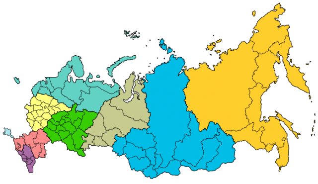 Политико-административное деление России