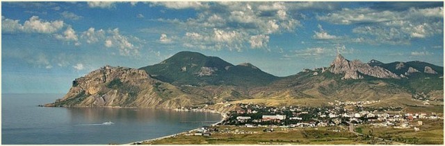 Вулканический массив Карадаг,Крым
