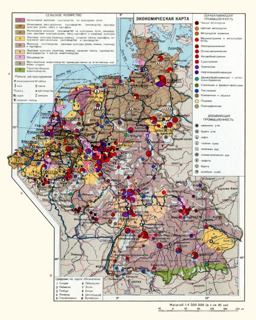 Отрасли специализации и территориальная организация хозяйства Германии