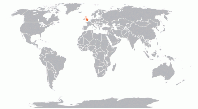 Великобритания на карте мира и Европы в прошлом и настоящем