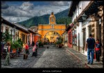 Город Антигуа-Гватемала