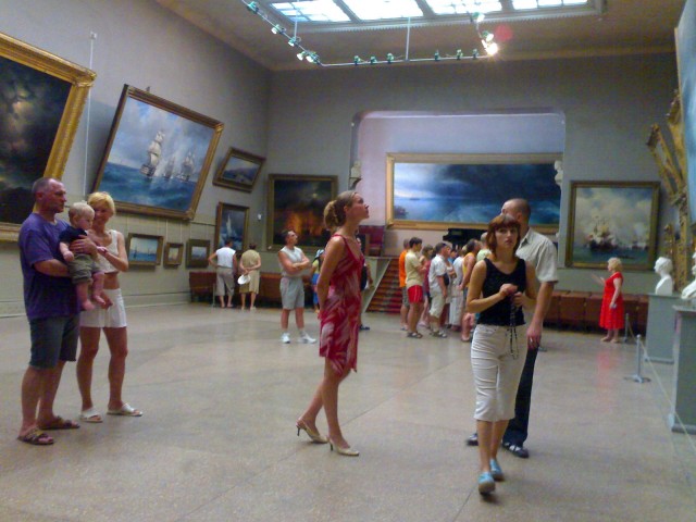Картинная галерея Айвазовского и музей Грина в Феодосии