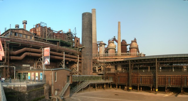 Железоделательный завод в городе Фёльклинген 