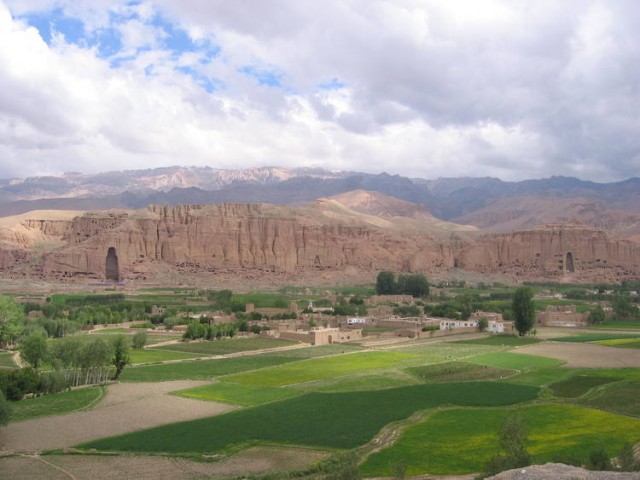 культурный ландшафт в долине Бамиан