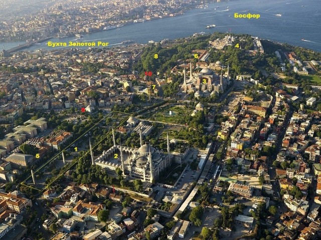 историческая часть Стамбула
