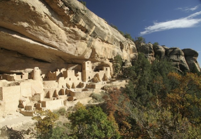 Древние индейские поселения на плато Меса-Верде