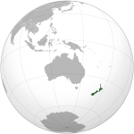 Где находится Новая Зеландия?