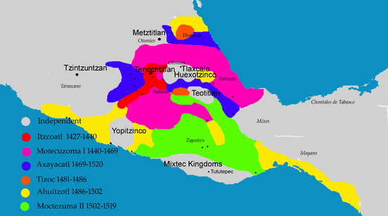 Где жили древние ацтеки?
