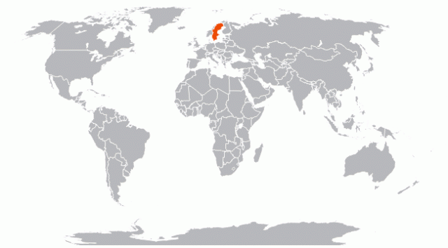 Где находится Швеция?