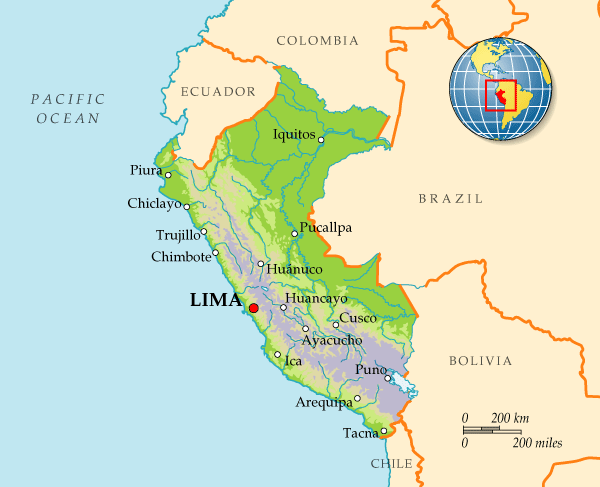 С какими странами граничит Перу?