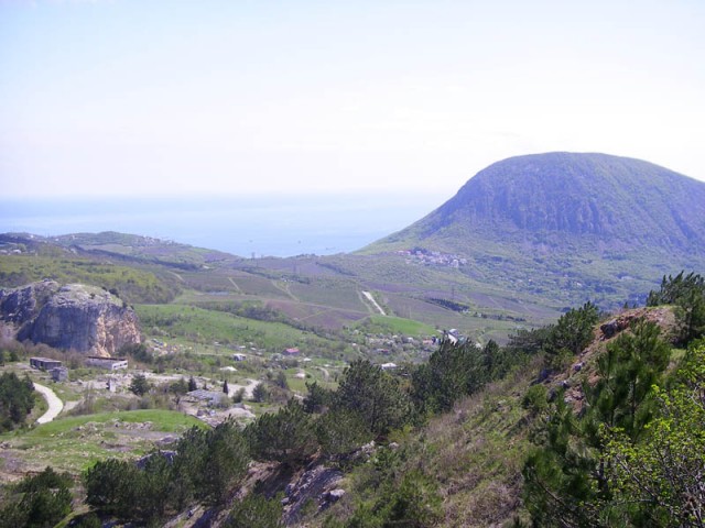 Бабуган-яйла и гора Роман-Кош